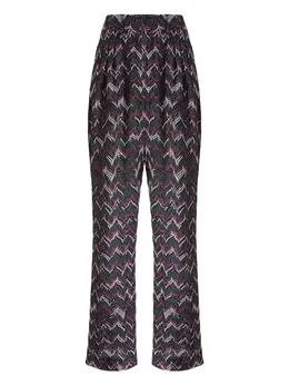 Missoni: Фиолетовые брюки 