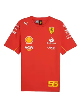 PUMA: Красная футболка  Ferrari