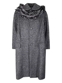 Comme Des Garçons: Чёрное пальто 