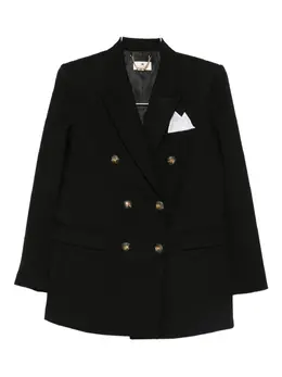 Elisabetta Franchi: Двубортный жакет 