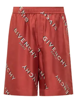 Givenchy: Шорты с принтом 