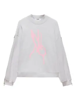 MSGM: Свитшот с принтом 
