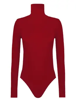 Wolford: Красный боди 