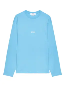MSGM: Футболка с длинным рукавом 
