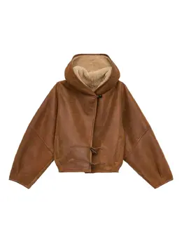 ISABEL MARANT: Коричневое пальто 