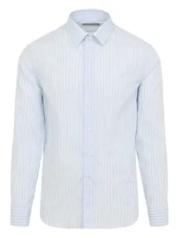 Canali: Рубашка в полоску 