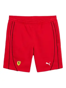 PUMA: Чёрные шорты  Ferrari