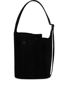 Homme Plissé Issey Miyake: Чёрная сумка 