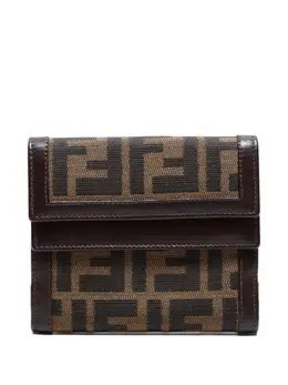 Fendi Pre-Owned: Коричневый кошелёк 