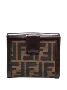Fendi Pre-Owned: Коричневый кошелёк 