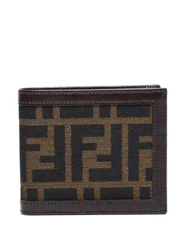 Fendi Pre-Owned: Коричневый кошелёк 