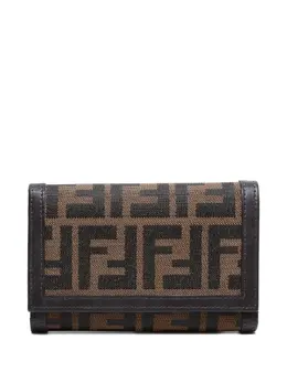 Fendi Pre-Owned: Коричневый кошелёк 