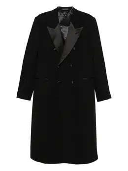 Emporio Armani: Двубортное пальто 