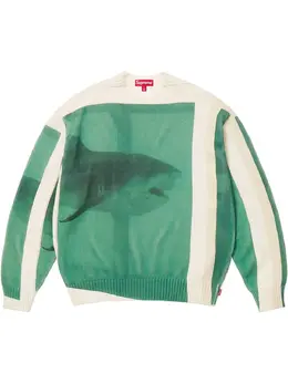 Supreme: Трикотажный свитер 