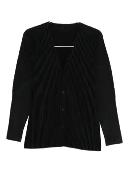 Homme Plissé Issey Miyake: Кардиган на пуговицах 