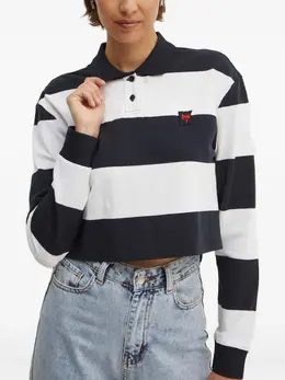 DKNY: Поло в полоску 