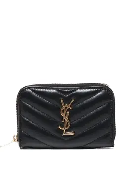 Saint Laurent: Чёрный кошелёк 