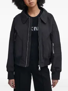 DKNY: Чёрная куртка 