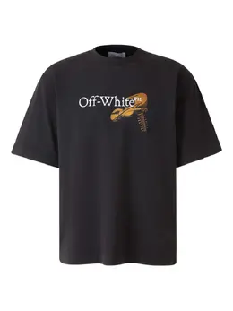 Off-White: Чёрная футболка  Arrow