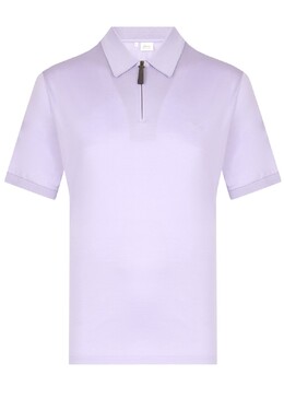 Brioni: Фиолетовое поло 