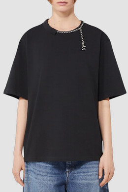 Max Mara: Хлопковая футболка 