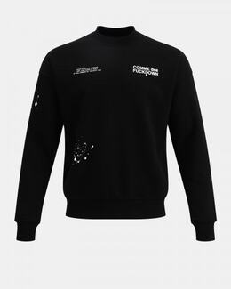 COMME des FUCKDOWN: Чёрная толстовка 