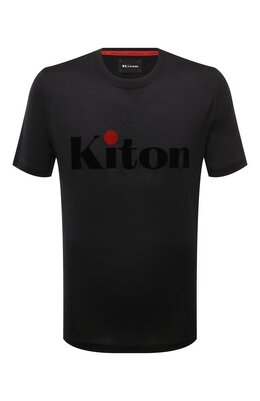 Kiton: Хлопковая футболка 