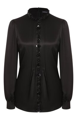 Dolce & Gabbana: Шёлковая блуза 