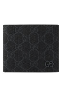 Gucci: Чёрный кошелёк 