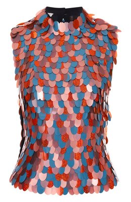 Dries Van Noten: Топ из вискозы 