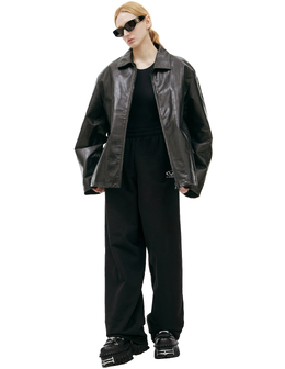 VETEMENTS: Кожаная куртка 