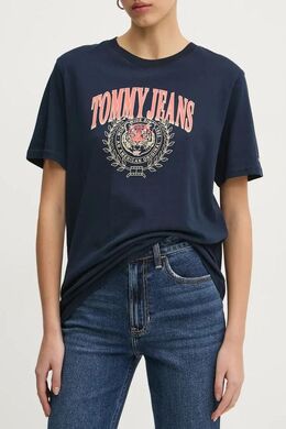 Tommy Jeans: Хлопковая футболка 