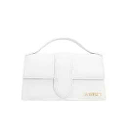 Jacquemus: Белая сумка  Le Grand Bambino