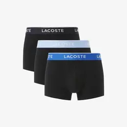 LACOSTE: Чёрные трусы 