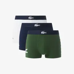 LACOSTE: Белые трусы 