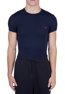 EMPORIO ARMANI Underwear: Синяя футболка 