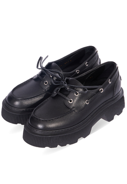 SANTONI: Чёрные лоферы 