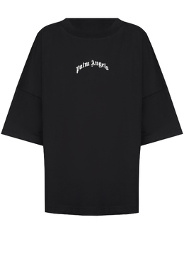 PALM ANGELS: Чёрная футболка 