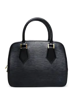 Louis Vuitton Pre-Owned: Чёрная сумка-шоппер 
