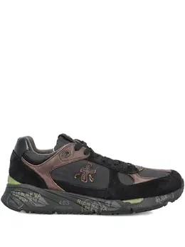 Premiata: Чёрные кроссовки  Mase