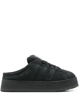 adidas: Чёрные мокасины  Campus