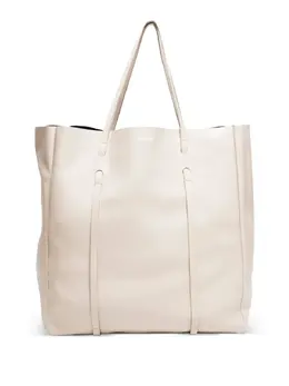 Balenciaga Pre-Owned: Бежевая сумка-шоппер 