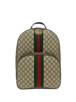 Gucci: Бежевый рюкзак  Ophidia GG