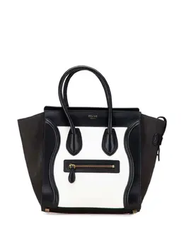 Celine Pre-Owned: Двухцветная сумка-шоппер 