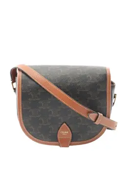 Celine Pre-Owned: Коричневая сумка через плечо 