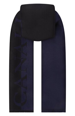 Canali: Чёрный шарф 