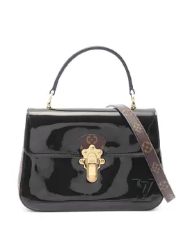 Louis Vuitton Pre-Owned: Чёрная сумка 