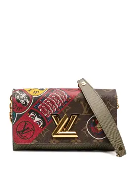 Louis Vuitton Pre-Owned: Коричневый кошелёк 