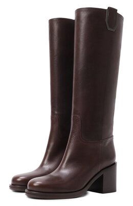 Brunello Cucinelli: Коричневые сапоги 