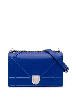 Christian Dior Pre-Owned: Голубая сумка через плечо 
